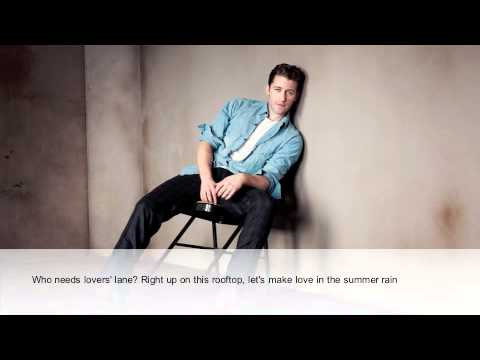 Matthew Morrison - Summer Rain (Lyric Video)