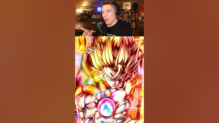 New LF Fusing Super Gogeta Custom on Dragon Ball Legends