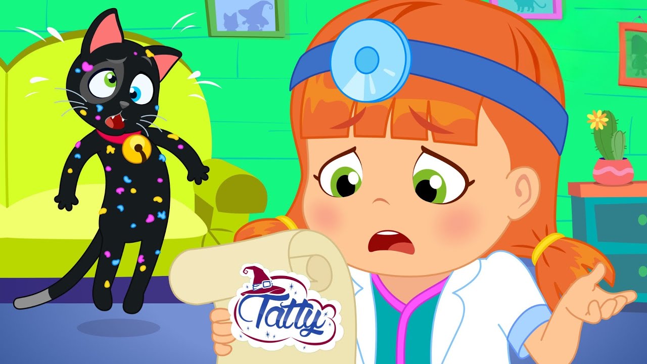 👩🏻‍⚕️😻 Татти и Мисифу търсят лек за болестта и спасяват приятелите си | Добрата малка вещица Татти