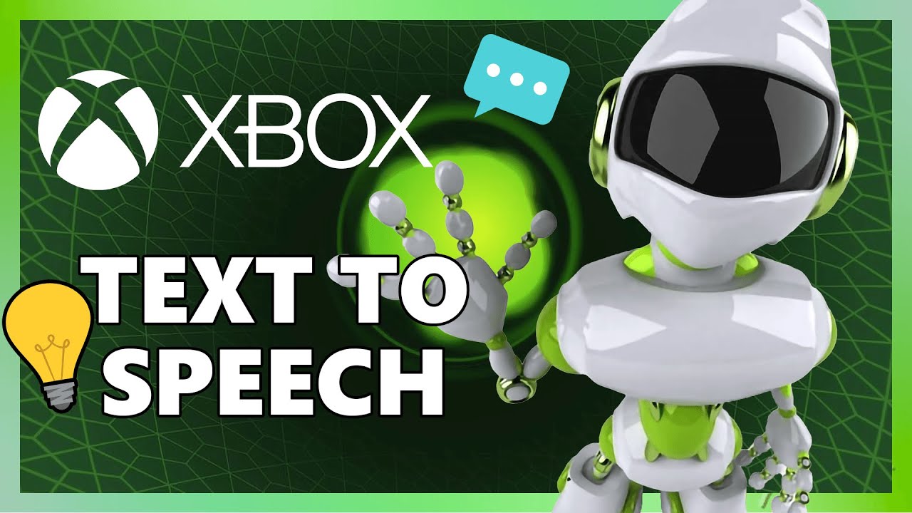 how to make xbox text to speech glitch