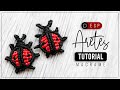 Aros Chinita » 🐞 tutorial | como hacer aretes de hilo | diy ● Earrings #82