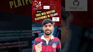 Top 3 Free Website Hosting Platforms in Telugu 🔥