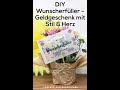 💌 Schüttelkarte „Wunscherfüller“ selbst basteln – kreative Geldgeschenke zum Ausdrucken