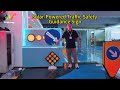Solar-Powered LED Traffic Safety Guidance Sign | Road Safety Upgraded!