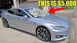 I Sold My Performance Tesla To A Big YouTuber For $38,000 & He Paid In Singles!