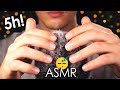 [5 Hours ASMR] Deep Brain Massage to Fall Asleep 😴 (No Talking)