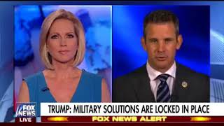 8.11 Rep. Kinzinger talks with Shannon Bream on America's Newsroom (Fox)