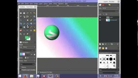 How To Add Text In 3d Sphere With Gimp 2.8