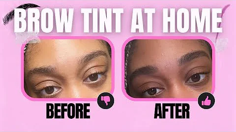 so, we're tinting our brows at home now?! | ardell brow tint kit
