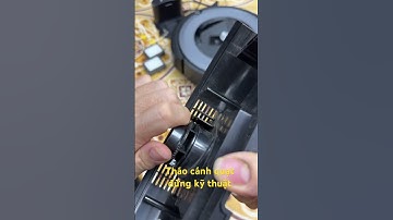 Tháo cánh quạt robot hút bụi IRobot Roomba đúng kỹ thuật #robothutbuilaunha #irobot #iRobotroomba