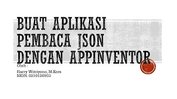 Buat Aplikasi Mobile Untuk Pembacaan Web Services JSON