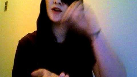 My first ASL video. Homework