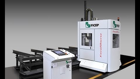 CNC Drilling Machine Excalibur 12 Uses Innovative Steel Fabrication Technology