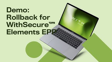 Demo: Rollback for WithSecure™ Elements EPP