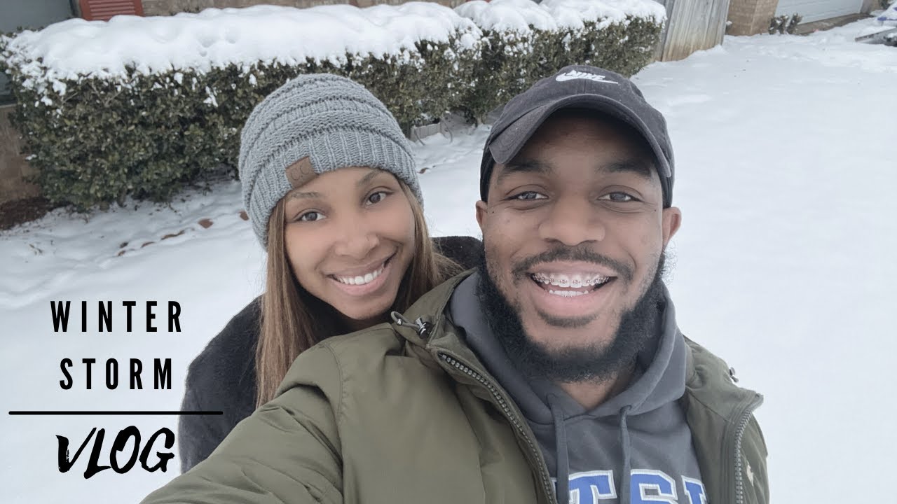 Tx winter storm vlog | A Day in The Life - YouTube