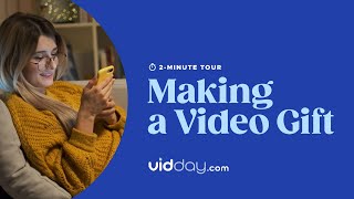 Group Video Gifts | VidDay | Getting Started - 2-minute Tour screenshot 2