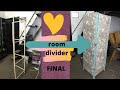 An easy diy makeover for your room : room divider diy from scratch cheap *