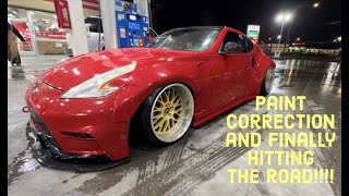 Rebuilding GOONZQUAD drift 370z Part 5!! Paint correction with MOTORHEAD 23rd GARAGE and VTUNED