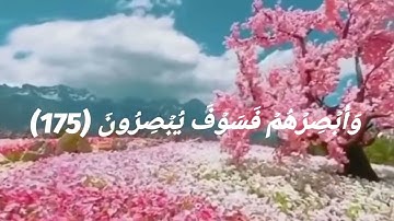 سورة الصافات من الآية ١٧١ إلى الآية ١٨٢ بصوت جدو سيد (سورة الصافات تشفى المريض)