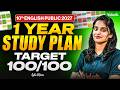 10th English | Public 2027🔥One Year Study Plan | Target 100/100 | Asha Ma'am