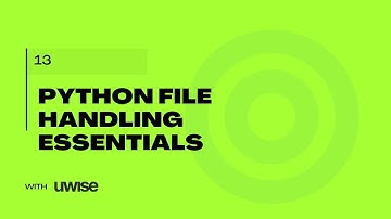 013 Mastering Python File Handling