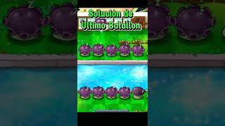 Asi ganarás siempre en Ultimo Batallon #plantsvszombies #trucos #ultimobatallon #popcap