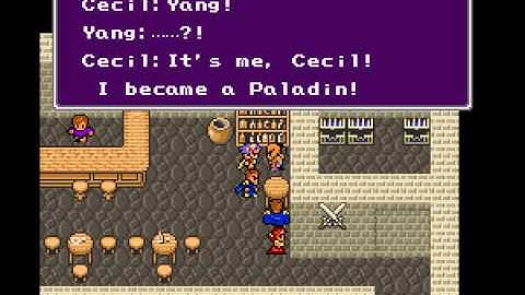 Final Fantasy II (SNES / Super Nintendo) - Vizzed.com Play back to Baron