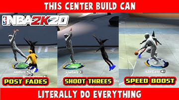 BEST CENTER BUILD IN NBA 2K20 - THIS BUILD WILL BREAK THE GAME - SHOOT 3