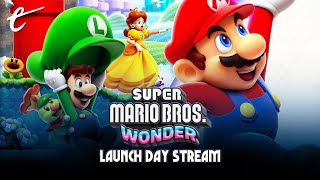 Super Mario Bros. Wonder - Launch Day Stream with Marty and JM8