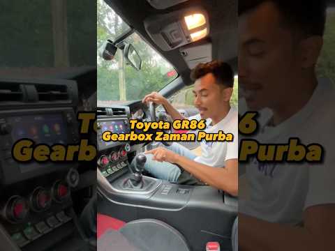 Toyota GR86 Dengan Gearbox Style Zaman Purba