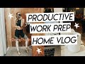 productive days in my life | shopping for work clothes, to-do lists, and working out!