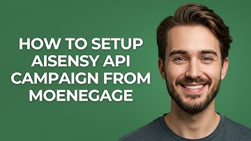 How to Setup Aisensy Api Campaign From Moenegage - GUIDE!