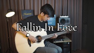 J Rock - Fallin in love | Cover gitar