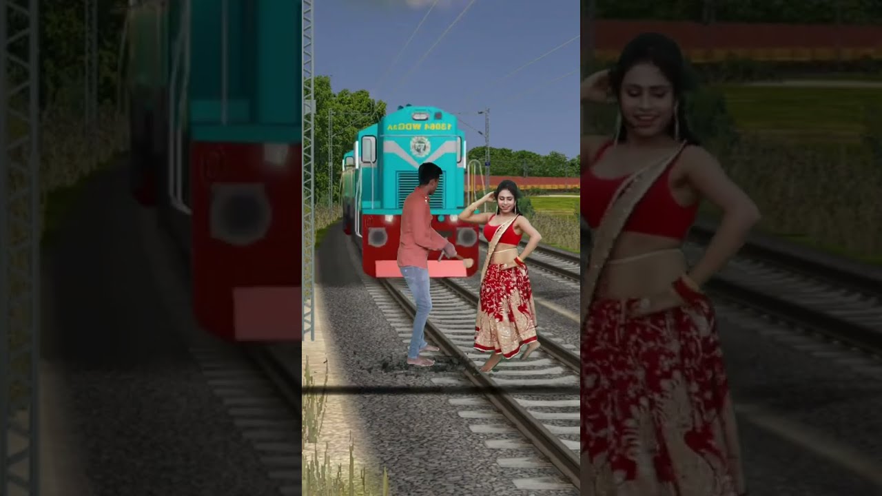 Funny Train Vfx Magic Video Shorts Youtube