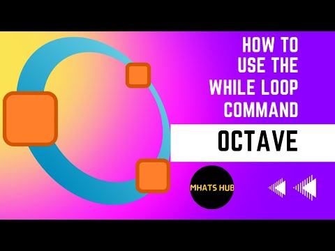 While loop  octave programming