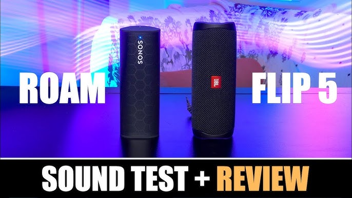 JBL Clip 4 vs Sonos Roam Side-by-Side Speaker Comparison 