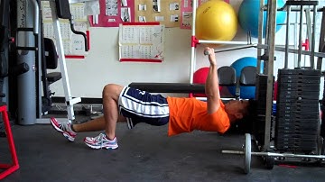 half assisted inverted row