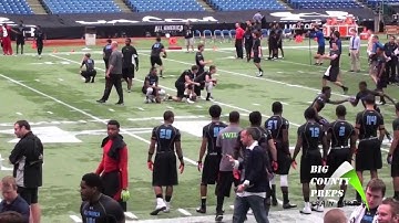 WR/DB 1 on 1s - Under Armour Combine 2014