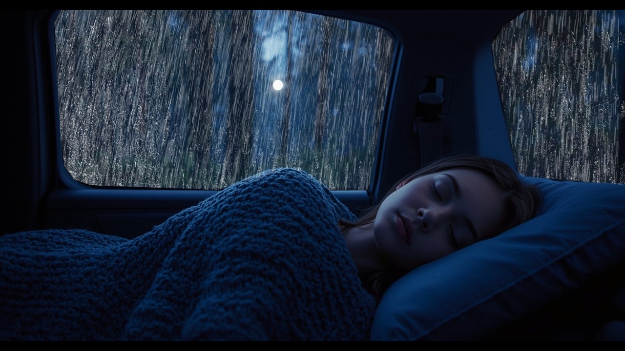 Chuva Calmante e Leve 🌧️ Terapia Sonora para Sono Profundo