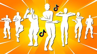 Top 30 TikTok Dances & Emotes in Fortnite! (To The Beat, Get Griddy, Chicken Wing It)