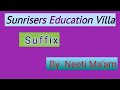 Suffix #suffix#sunriserseducationvilla