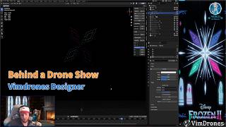 Behind the Scenes of “Lueurs d’Arendelle” | Drone Show Created with Vimdrones Designer
