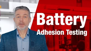 Understanding Battery Electrodes and Coating Adhesion Testing