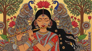 Galli Galli Sim Sim Theme Indian Bansuri Flute Madhubani Art Most Soulful Cover Maevibeechoes01