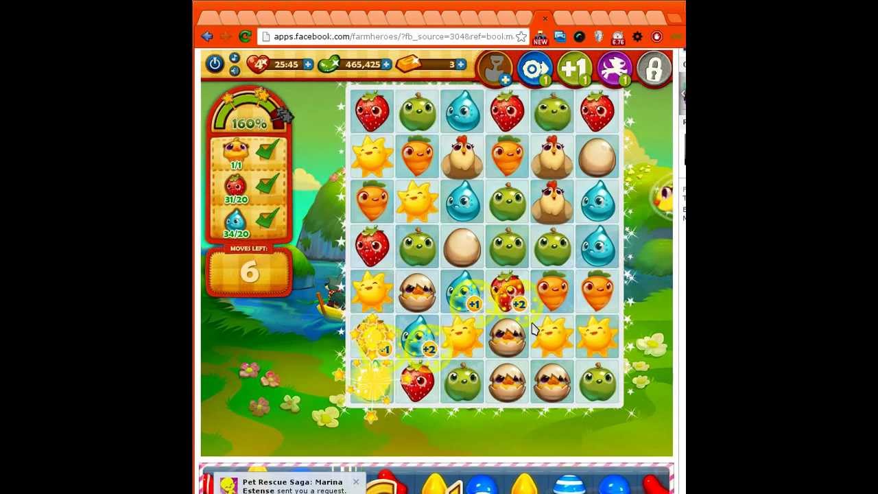 HOW TO MAKE EGGS with SHOVEL Farm Heroes Saga