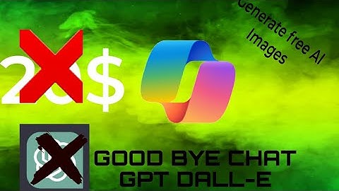 Generate AI art for free without using Chatgpt instead using Microsoft Copilot