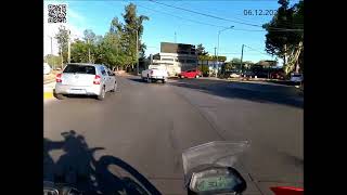 Rodando al Atardecer por la Avenida Juan José Paso. Carrodilla.. Luján de Cuo. Mendoza