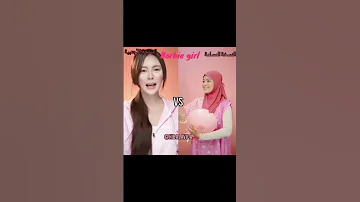 أغنية Barbie Girl النسخة المسلمة ضد النسخة الأجنبية لفتاة باربي Barbiemuslima Muslimah Barbie Girl 