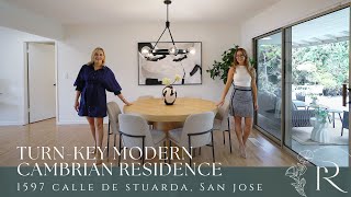 Stunning Cambrian Home Tour | 1597 Calle De Stuarda | Silicon Valley Homes