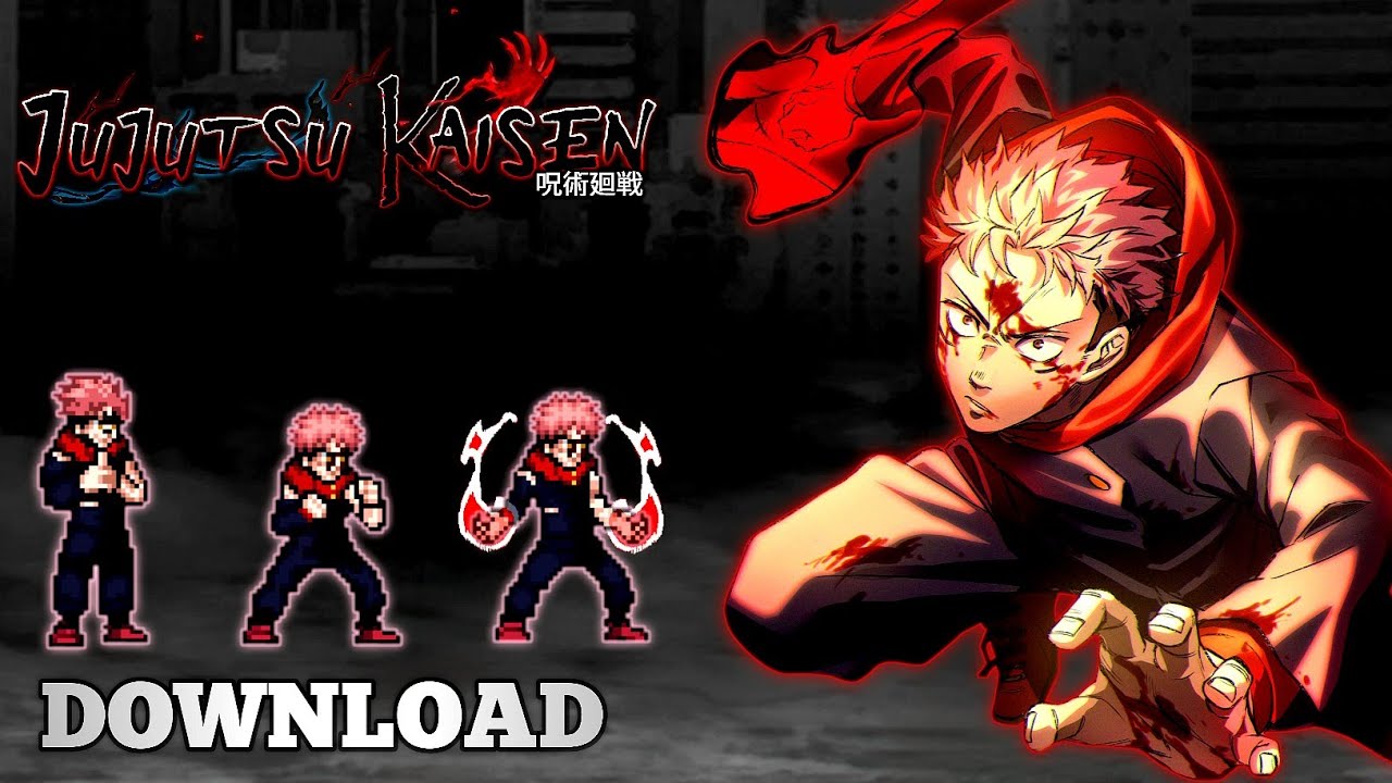 Modulo Yuji Sprite Yuji Itadori Shibuya V3 (By @DarkNightMugen & @Ashbie_Moon ) | New ...